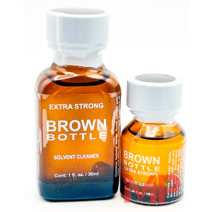 Brown Bottle Extra Strong Poppers - Maximum Solvent Power