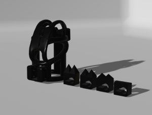 Blender Rendered Image Brand Black 1