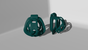 Blender Rendered Image Brand Dark Cyan 2