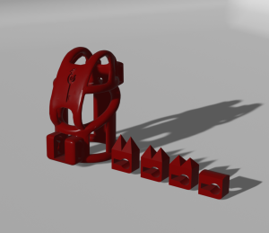 Blender Rendered Image Brand Red 1