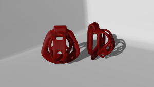 Blender Rendered Image Brand Red 2